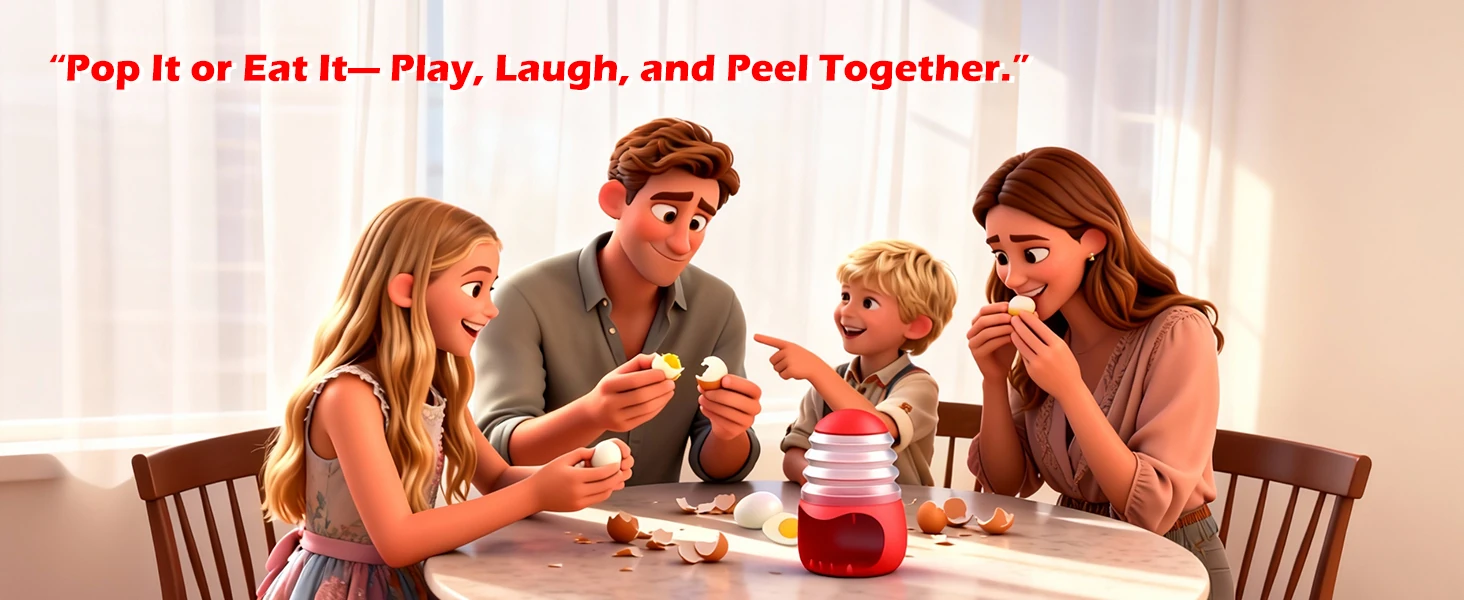 ANGEER Pop It or Eat It Boiled Egg Peeler — everyday kitchen product story