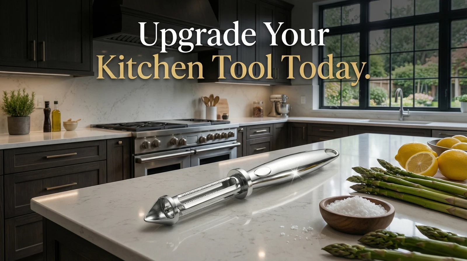 ANGEER Stainless-Steel 2-in-1 Peeler I Shape — everyday kitchen product story