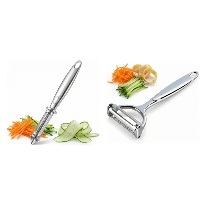 ANGEER 2-in-1-Edelstahlschäler