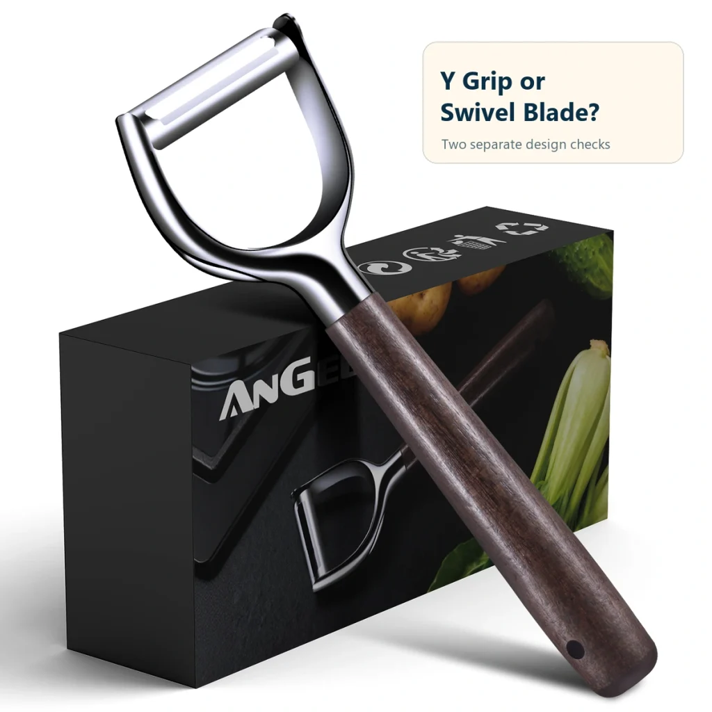 Y-Peeler vs Swivel Peeler: Grip, Motion, and Food Shape
